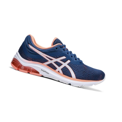 Blue Women's Asics GEL-PULSE 11 Running Shoes | US90375FL