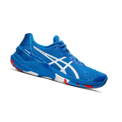 Blue Women's Asics SKY ELITE FF Volleyball Shoes | US29715RL