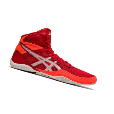 Classic Red / Flash Coral Men's Asics MATFLEX 6 Wrestling Shoes | US94621JI