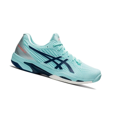 Clear Blue / Light Indigo Women's Asics SOLUTION SPEED FF 2 Tennis Shoes | US53912FO