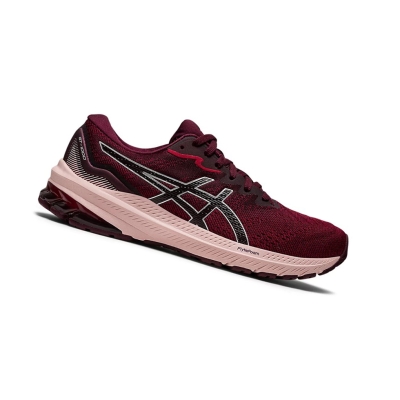 Cranberry / Pure Silver Women's Asics GT-1000 11 Running Shoes | US72914TZ