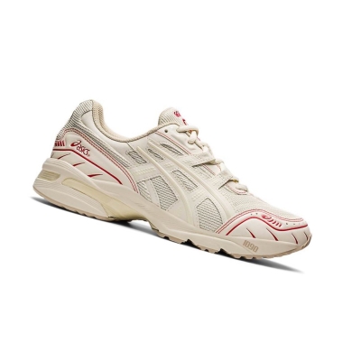 Cream Men's Asics GEL-1090 Sneakers | US50493LZ