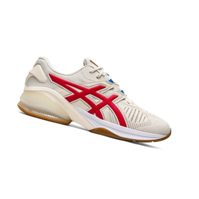 Cream Men's Asics GEL-QUANTUM INFINITY JIN Sneakers | US46250EB