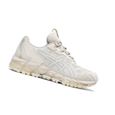 Cream Women's Asics GEL-QUATUM 360 6 Sneakers | US30865TW