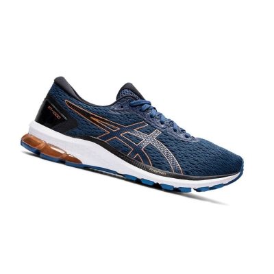 Dark Blue Men's Asics GT-1000 9 Running Shoes | US14095FN