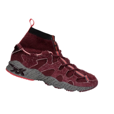 Dark Red Men's Asics GEL-MAI KNIT MT Sneakers | US21703OK