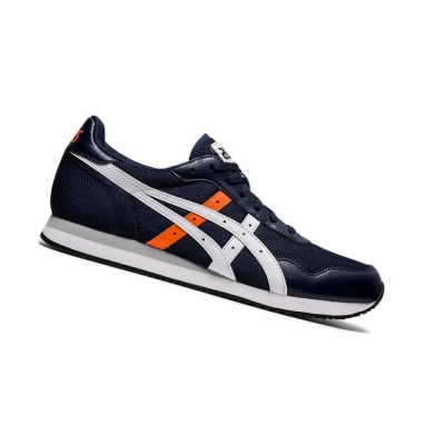 Deep Blue Men's Asics TIGER RUNNER Sneakers | US60572HX