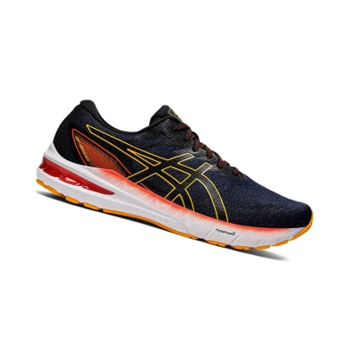 Deep Ocean / Amber Men's Asics GT-2000 10 Running Shoes | US47928SX