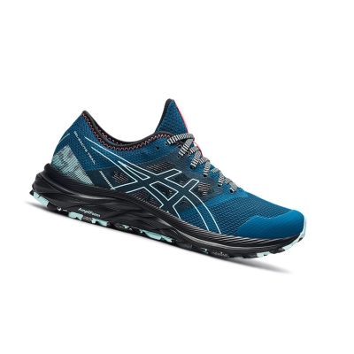 Deep Sea Teal / Clear Blue Women's Asics GEL-EXCITE TRAIL Running Shoes | US79053TR