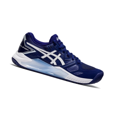 Dive Blue / Soft Sky Women's Asics GEL-CHALLENGER 13 Tennis Shoes | US15783HM