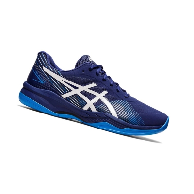 Dive Blue / White Men's Asics GEL-GAME 8 Tennis Shoes | US04785LS