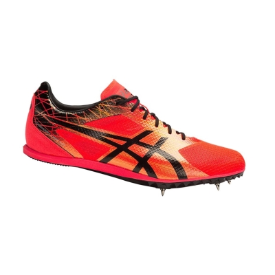 Flash Coral / Black Men's Asics COSMORACER MD Track Shoes | US05621QM