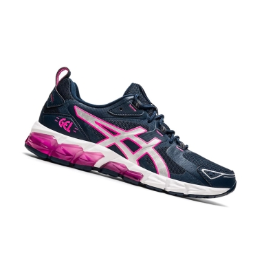 French Blue / Hot Pink Women's Asics GEL-QUANTUM 180 Sneakers | US03146LA