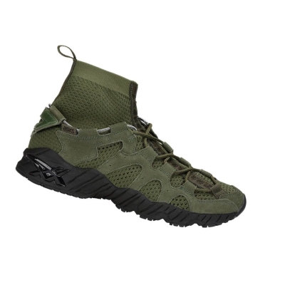 Green Men's Asics GEL-MAI KNIT MT Sneakers | US07364TP