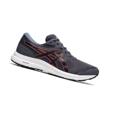 Grey Men's Asics GEL-CONTEND 7 Running Shoes | US85914UP