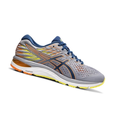 Grey Men's Asics GEL-CUMULUS 21 road Running Shoes | US62715QN