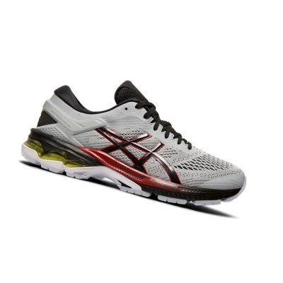 Grey Men's Asics GEL-KAYANO 26 Running Shoes | US75021NJ