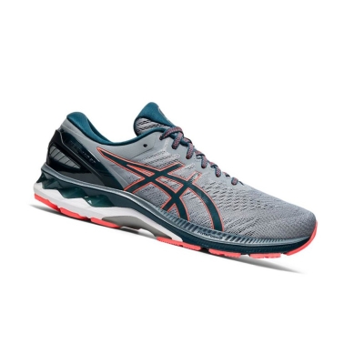 Grey Men's Asics GEL-KAYANO 27 Extra Wide Running Shoes | US45729FR