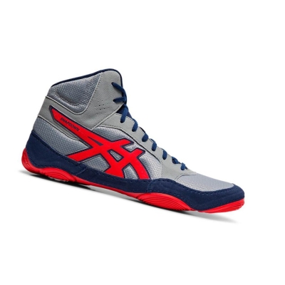 Grey Men's Asics SNAPDOWN 2 Wrestling Shoes | US78102UB