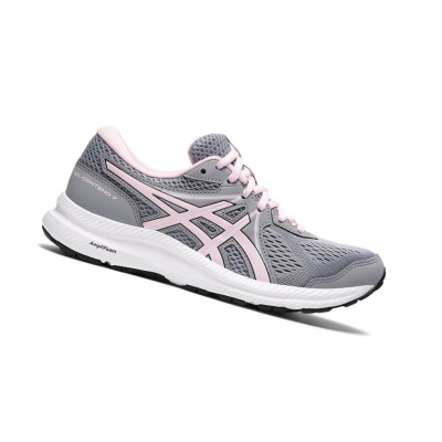 Grey Women's Asics GEL-CONTEND 7 Running Shoes | US29604OS