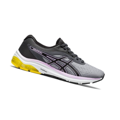 Grey Women's Asics GEL-PULSE 12 Running Shoes | US61048MX