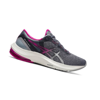 Grey Women's Asics GEL-PULSE 13 Running Shoes | US64152TF