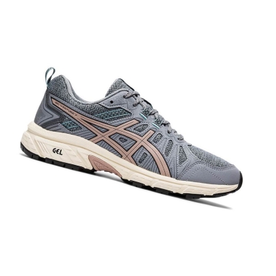 Grey Women's Asics GEL-VENTURE 7 MX Trail Running Shoes | US30617PW