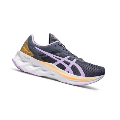 Grey Women's Asics NOVABLAST Running Shoes | US58196DM