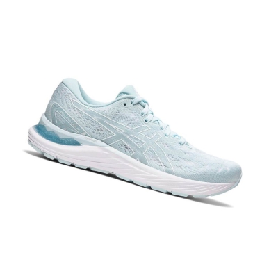 Light Turquoise Women's Asics GEL-CUMULUS 23 Running Shoes | US30892IB