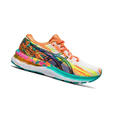 Multicolor Women's Asics GEL-NIMBUS 23 Running Shoes | US18742WD