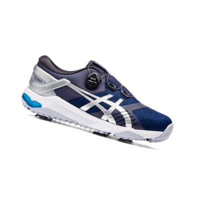 Navy Men's Asics GEL-COURSE Duo BOA Golf Shoes | US34761HI