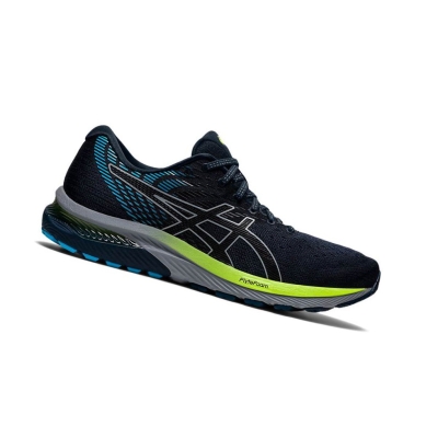 Navy Men's Asics GEL-CUMULUS 22 Running Shoes | US60143RC