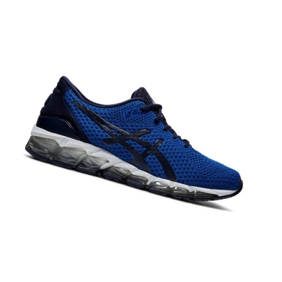 Navy Men's Asics GEL-QUANTUM 360 5 Knit Sneakers | US18736DN