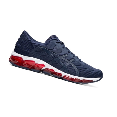 Navy Men's Asics GEL-QUANTUM 360 5 Sneakers | US42870KF