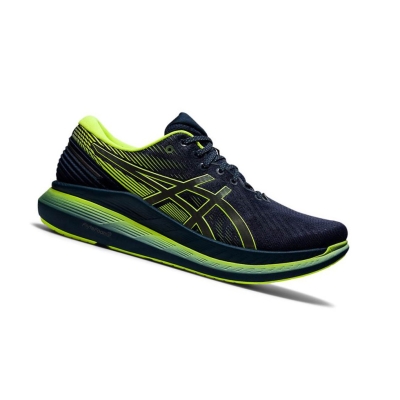 Navy Men's Asics GLIDERIDE 2 LITE-SHOW Running Shoes | US40268HN