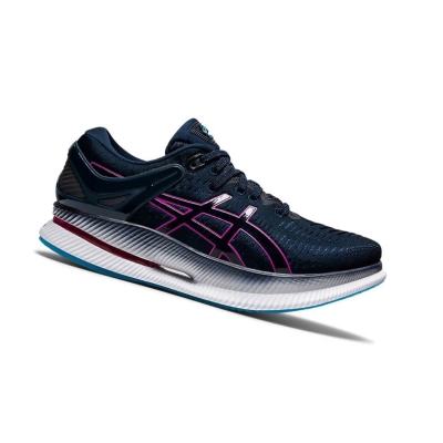 Navy Women's Asics METARIDE Running Shoes | US37156PR