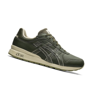 Olive Canvas / Dried Leaf Green Men's Asics GT-II Sneakers | US74915AT