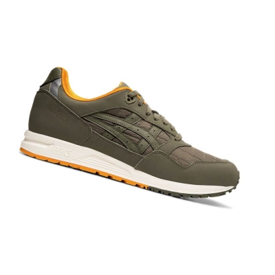 Olive Men's Asics GEL-SAGA Sneakers | US92840YZ