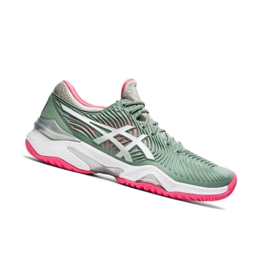 Olive Women's Asics COURT FF 2 Tennis Shoes | US83754VF