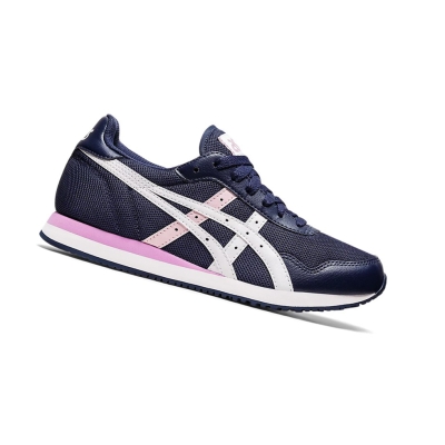 Peacoat / White Women's Asics TIGER RUNNER Sneakers | US60918FQ