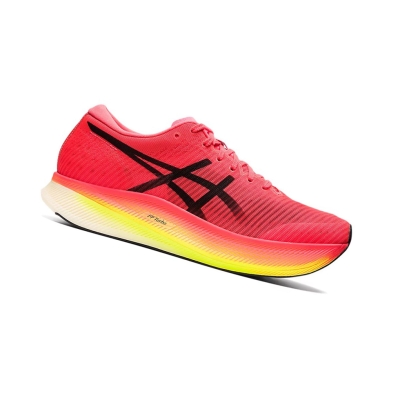 Performance Red / Black Men's Asics METASPEED SKY Running Shoes | US89536HX