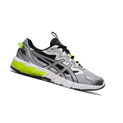 Pure Silver / Black Men's Asics GEL-QUANTUM 90 Sneakers | US57103ZU