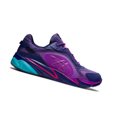 Purple Men's Asics GEL-MIQRUM Sneakers | US87215NU