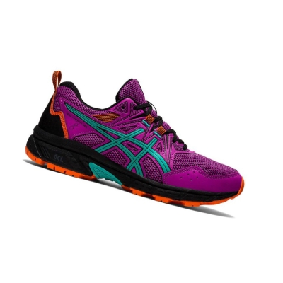 Purple Women's Asics GEL-VENTURE 8 Trail Running Shoes | US92563DE