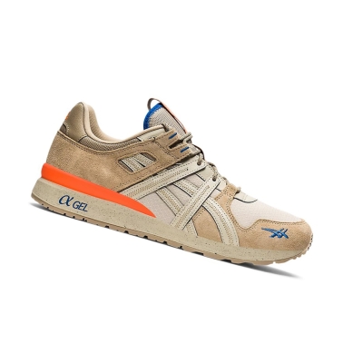 Putty / Shocking Orange Men's Asics GT-II RE Sneakers | US38956PJ