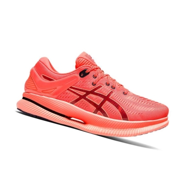 Red Men's Asics METARIDE Running Shoes | US30812AV