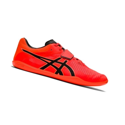 Red Men's Asics THROW PRO Track Shoes | US96758BS