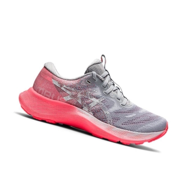 Red Women's Asics GEL-NIMBUS LITE Running Shoes | US41687RH