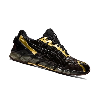 Rich Gold / Black Coffee Men's Asics GmbH x GEL-QUANTUM 360 6 Sneakers | US64509ZN