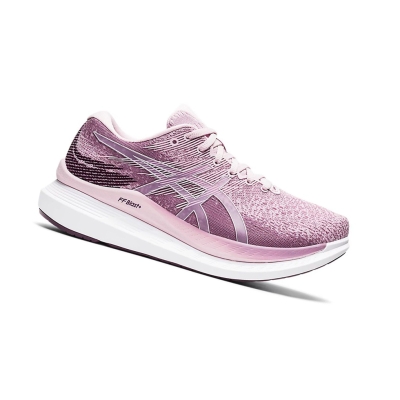 Rosequartz / Deep Plum Women's Asics GlideRide 3 Running Shoes | US80146ZA